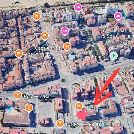 Apartamento En Edificio Mar Blau Calella Apartmán *